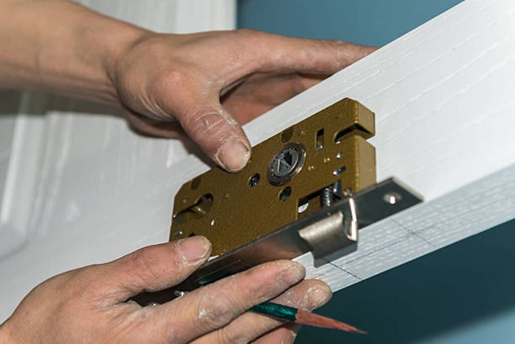 Installation serrure