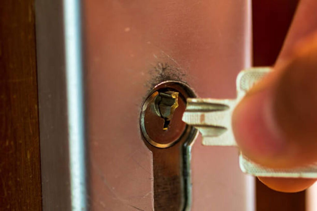 Ouverture de porte